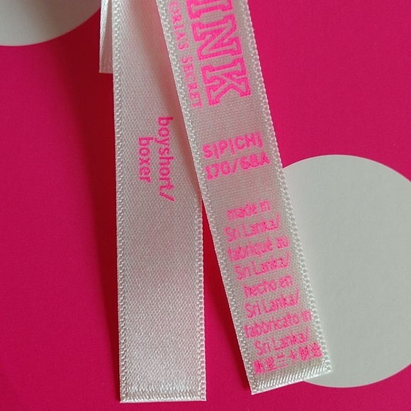 Size S🌺PINK VICTORIA'S SECRET LOGO BOYSHORT.nwt - Picture 4 of 5